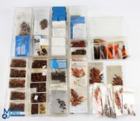 Large Collection of Flies, Trout Flies, Buzzer, muddlers loose and in unused packets 100s (box of)