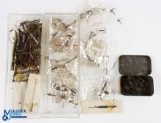 Collection of Fishing Tackle Deadbaits, with some in packets and a few still on cards (2 plastic