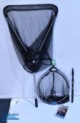 Maver 45cm Oval Landing Net Head- looking unused, with a folding and extendable landing net with