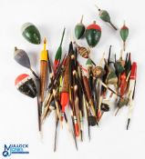 Selection of Vintage Floats varying styles and sizes condition mixed in Hudson's Soap box