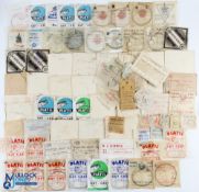 C Farlow & Co Holdfast Salmon Casts, a sample card with 5 flies on it - with a selection of tackle