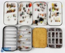 Fly tins as follows: 2x Richard Wheatley alloy 6