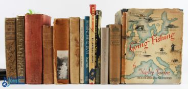 Period Fishing Books - with contents of Tight Lines Combe Richards 1949, Angling and Art In