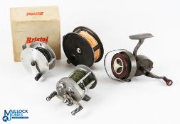 Pfleuger USA Supreme multiplier, side tensioner, twin handles, on/off check, runs very well. K P