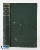 1865 Handbook of Angling by Ephemera 4th edition, title page has been partially cut down, contents