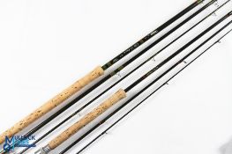 Daiwa C96 Salmon 15' 3 piece carbon fly rod, good condition, line rate #10/11, cork handle with