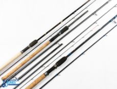 3x Various Modern Rods - includes Map Dave Harrell GB light quiver 10ft 6in 2 piece carbon rod