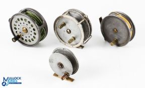 Collection of reels made up of: Reflex frame alloy reel, 3 ½