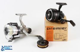 Abu Sweden Cardinal 1204 fixed spool spinning reel, good bail, rear tensioner, very light use,