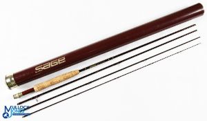 Sage USA - a fine ZXL 590 X4 Generation 5 Technology 3 5/16 oz carbon trout fly rod, 9' 4pc line 5#,