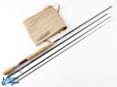 Sage Z-Axis 9' 4 piece graphite travel fly rod, #6, weight 3 7/16oz, lined butt ring, snake