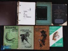 Period Fishing Trade Catalogues a good selection to include 2 Allcock's Anglers Guides, Farlow's