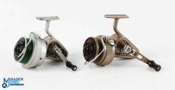 J W Young & Sons Ambidex Casting Reel full bail arm, folding handle, together with S Allcock The