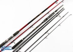 Normark Nova NN5250 carbon travel carp rod - 12' 5pc 2.5 lb test curve, twin composite handles,