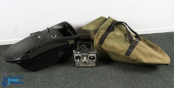 Devict AD 1202 Bait Boat, with batteries and charger, and remote control, untested condition, with