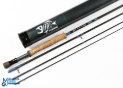G Loomis USA - fine NRX carbon trout fly rod 10' 4pc line 8#, alloy uplocking reel seat with