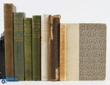 The Amateur Angler E Marston Fishing Book Collection to include: On A Sunshine Holiday 1897, Fishing