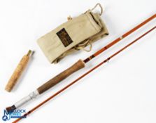 J S Sharpe Ltd Aberdeen split cane trout fly rod 9' 6
