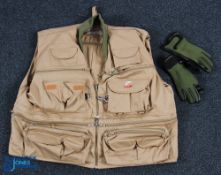 England's Fly Fishers Doctors Jacket Fishing Clothing, size XL, with multi pockets, all zips working