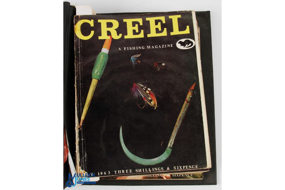 Creel Fishing magazines: 1st July 1963 up to June 1964, magazines in publishers' official binder