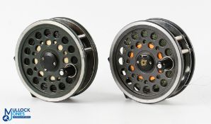 J W Young & Sons Made Salmon fly reels (2) features a Shakespeare Beaulite 4.25