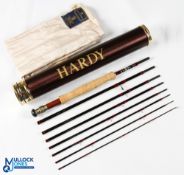Hardy Bros Deluxe Smuggler classic carbon trout fly rod 9' 6