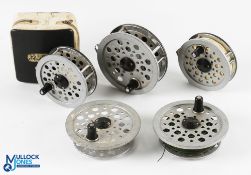 Shakespeare Beaulite salmon alloy fly reel 4.25