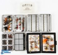An interesting collection of waistcoat pocket fly tins: Scarce R Wheatley Patent Kilroy tins, 3 ½