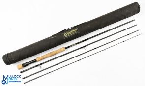 G Loomis USA FR 1088-4 SG carbon trout fly rod GL3 - 9' 4pc line 8# alloy double uplocking reel