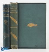 1889 The Complete Angler Izaak Walton Charles Cotton with green cloth boards, with a 1904 Trout