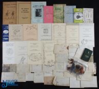 Harry Powell Fishing Tackle Usk Fishing Ephemera Catalogue, a selection to include a Harry Powell