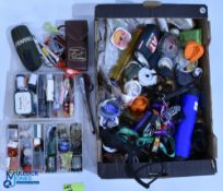 Large Collection of Coarse Fishing Accessories with noted items of weights, line, hooks, feeders,