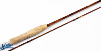 A fine and scarce Nicho Bamboo Rod Company classic range - hand planed, custom built split cane