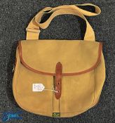 Brady Halesowen canvas and leather trout shoulder bag 12