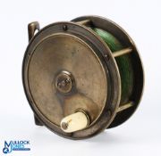 Hardy Bros all brass Hercules fly reel 4
