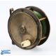 Hardy Bros all brass Hercules fly reel 4" spool with cream handle, 6 pillar frame with full ported - Image 1 of 2