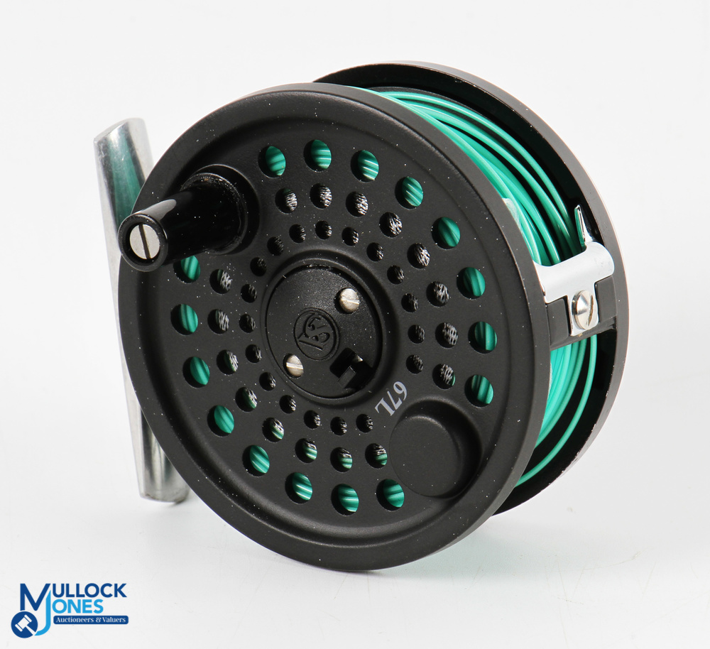 Scientific Anglers System Two 67-L alloy trout fly reel with spare spool, 3" spool, 2 screw latch, - Image 2 of 3