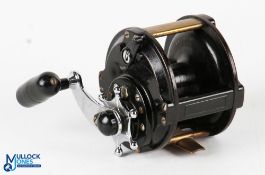 Grice & Young Christchurch Tatley Deep Sea Fishing Multiplier, on/off check, large 'T' handle, brass