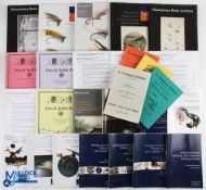 Auction Fishing Catalogues, and fishing book retail catalogues with notes - auction houses of