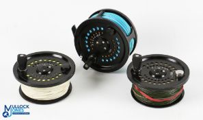 A System 2-1213 alloy salmon fly reel, 4