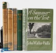 5 Period Fishing Books: Skues, G E M - Minor Tactics of The Chalk Stream 1950, A Summer on The