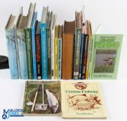 Carton of Coarse Fishing Books, with noted books of: Understanding Coarse Fishes Tom Ravensdalem