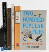 Fly Fishing Tying Books: The Handbook of Fly-Tying Peter Gathercole 1991 H/B, Famous Flies and Their