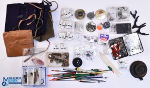 Fishing Accessories, a good collection to include cast wallet, lures, spinners artificial baits,