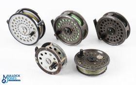 Intrepid Rimfly king size alloy trout fly reel, 3.5
