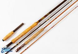 Hardy Alnwick Richard Walker Superlite glass trout fly rod 9' 3