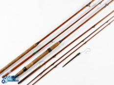 Hardy Alnwick greenheart course/carp rod 10' 2pc, spliced joints with covers, G18596, 28