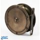 Hardy Bros all brass Hercules fly reel 4" spool with cream handle, 6 pillar frame with full ported - Image 2 of 2