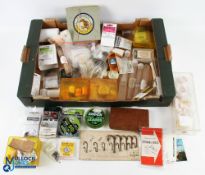 Qty Of Fishing Hooks, with makes of Mustad, Partridge, Veniard, Hayabusa, plus BB swivels, empty