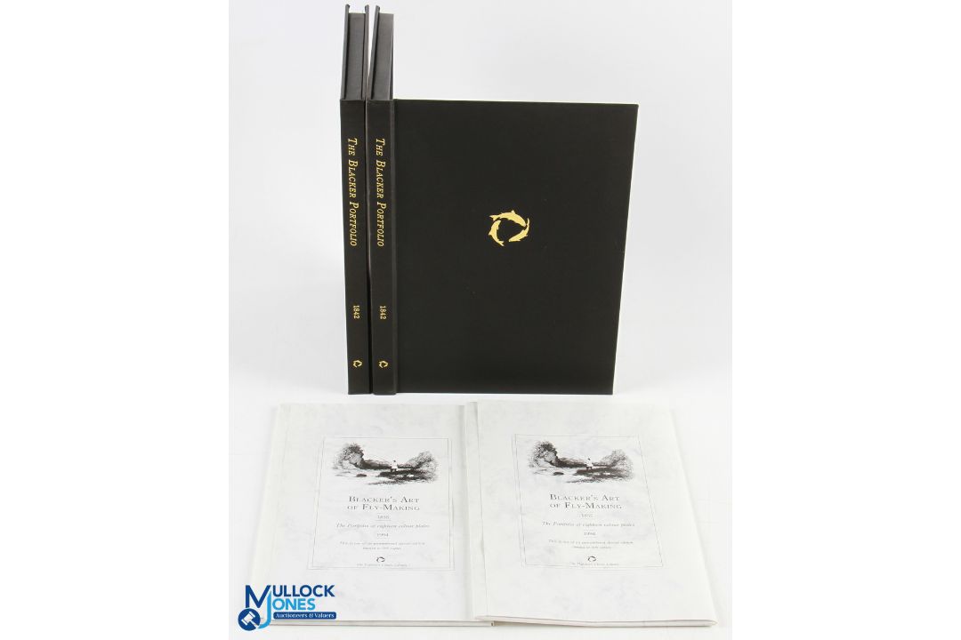 2 Flyfishers Classic Library: Portfolio eighteen colour plates from Blacker's Art of Fly-Making